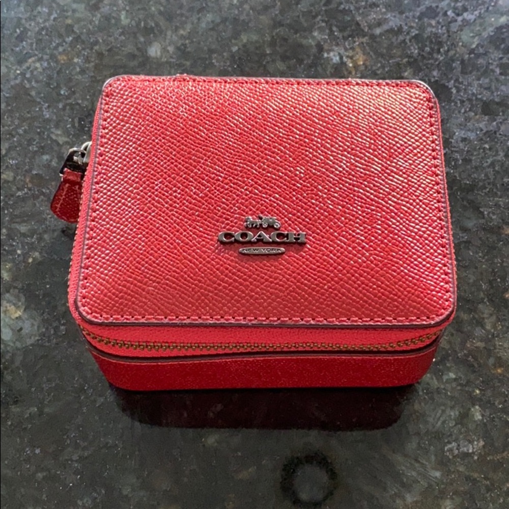 Coach Metallic Jewelry Box